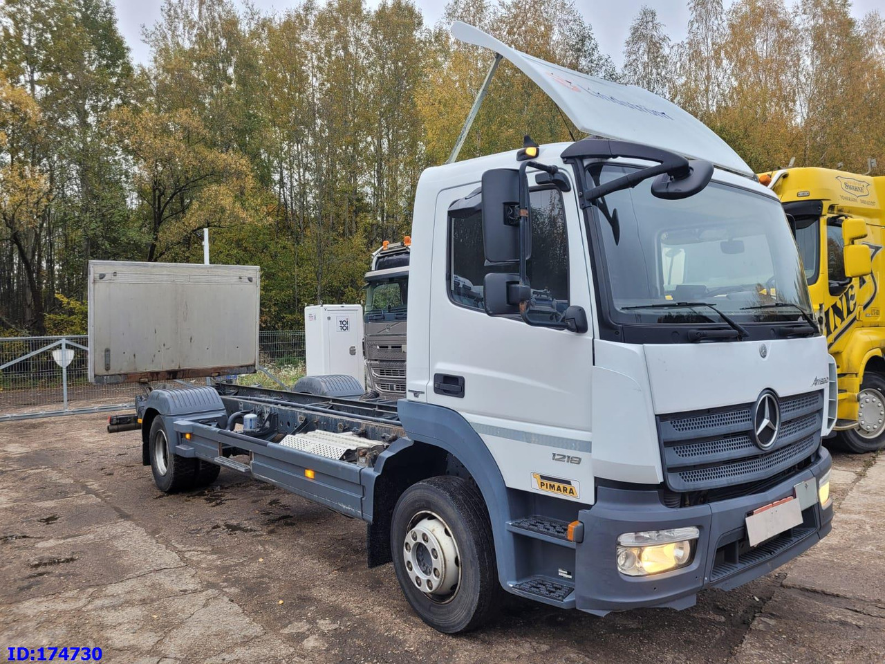 MERCEDES-BENZ Atego 1218 - Euro6 - Manual - Full Steel - Camião chassi: foto 4 MERCEDES-BENZ Atego 1218 - Euro6 - Manual - Full Steel - Camião chassi: foto 4