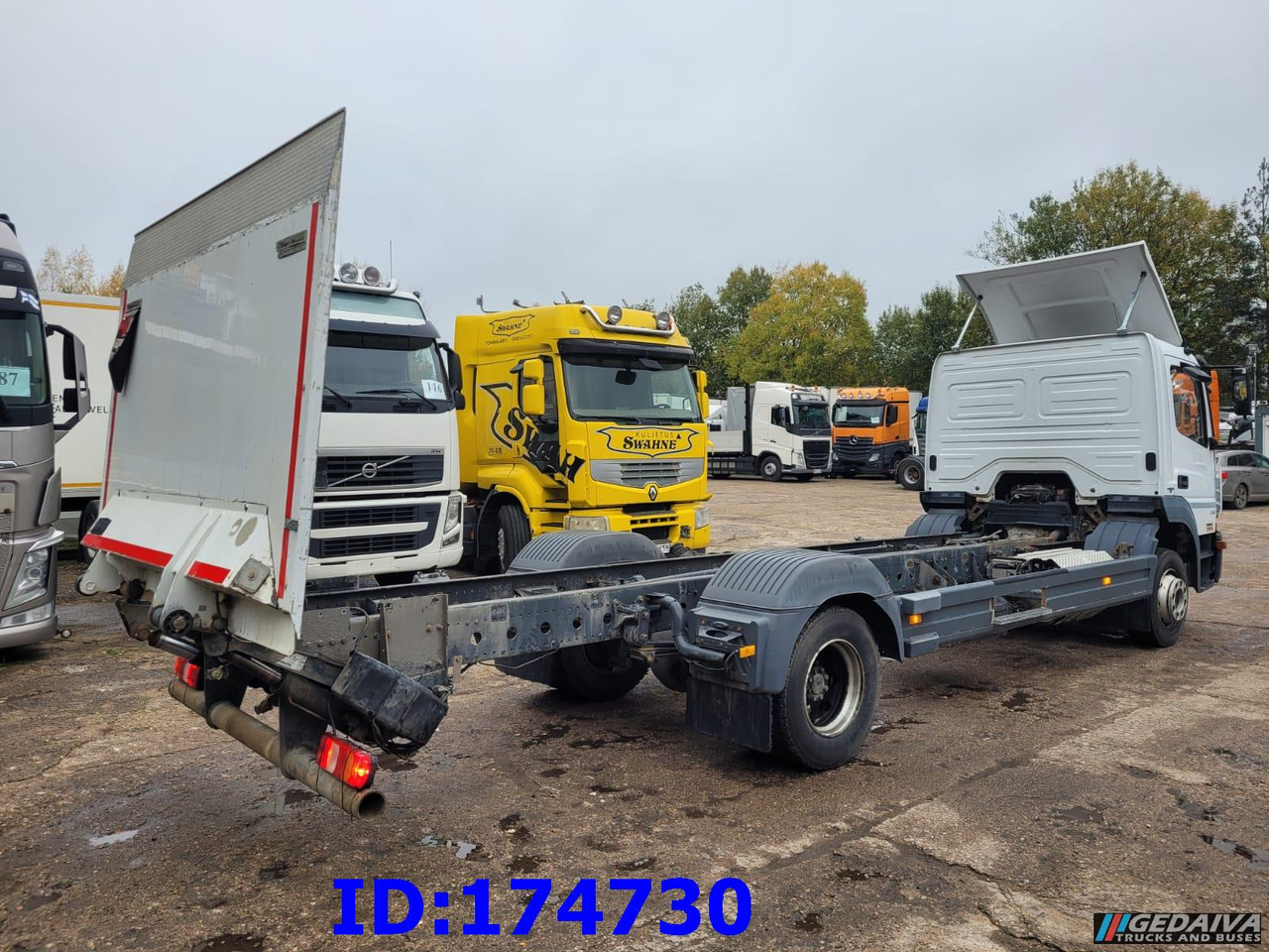 MERCEDES-BENZ Atego 1218 - Euro6 - Manual - Full Steel - Camião chassi: foto 5 MERCEDES-BENZ Atego 1218 - Euro6 - Manual - Full Steel - Camião chassi: foto 5