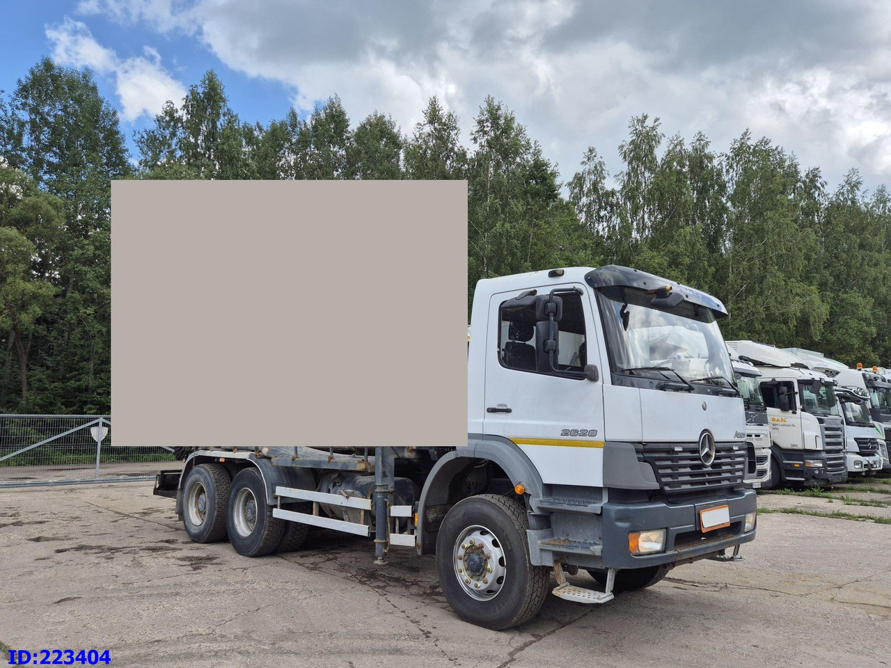 MERCEDES-BENZ Atego 2628 6x4 Full steel - Camião chassi: foto 4 MERCEDES-BENZ Atego 2628 6x4 Full steel - Camião chassi: foto 4