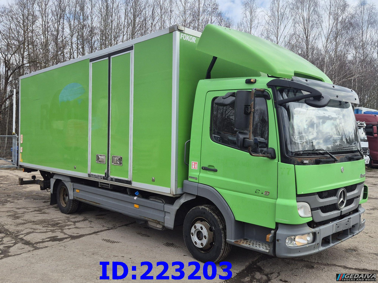 MERCEDES-BENZ Atego 818 4x2 Euro5 Manual - Camião furgão: foto 4 MERCEDES-BENZ Atego 818 4x2 Euro5 Manual - Camião furgão: foto 4