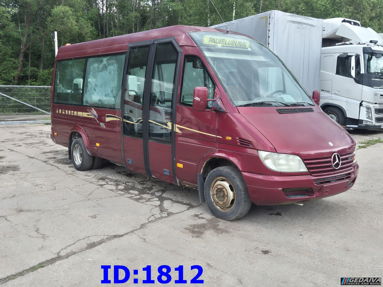 MERCEDES-BENZ Sprinter 413 - 17 Place - Minibus, Furgão de passageiros: foto 1 MERCEDES-BENZ Sprinter 413 - 17 Place - Minibus, Furgão de passageiros: foto 1