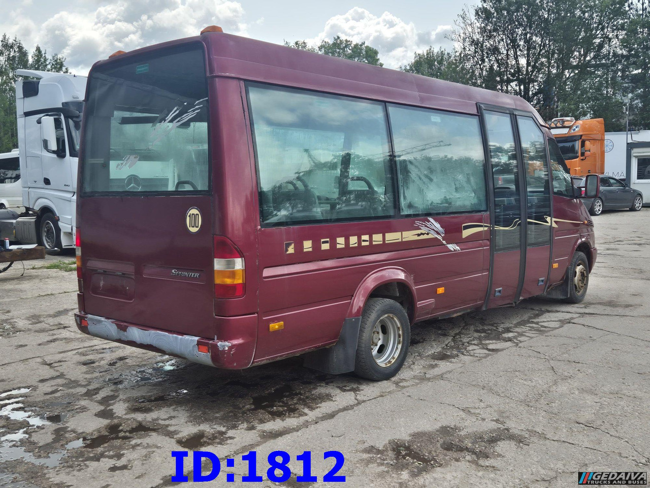 MERCEDES-BENZ Sprinter 413 - 17 Place - Minibus, Furgão de passageiros: foto 5 MERCEDES-BENZ Sprinter 413 - 17 Place - Minibus, Furgão de passageiros: foto 5