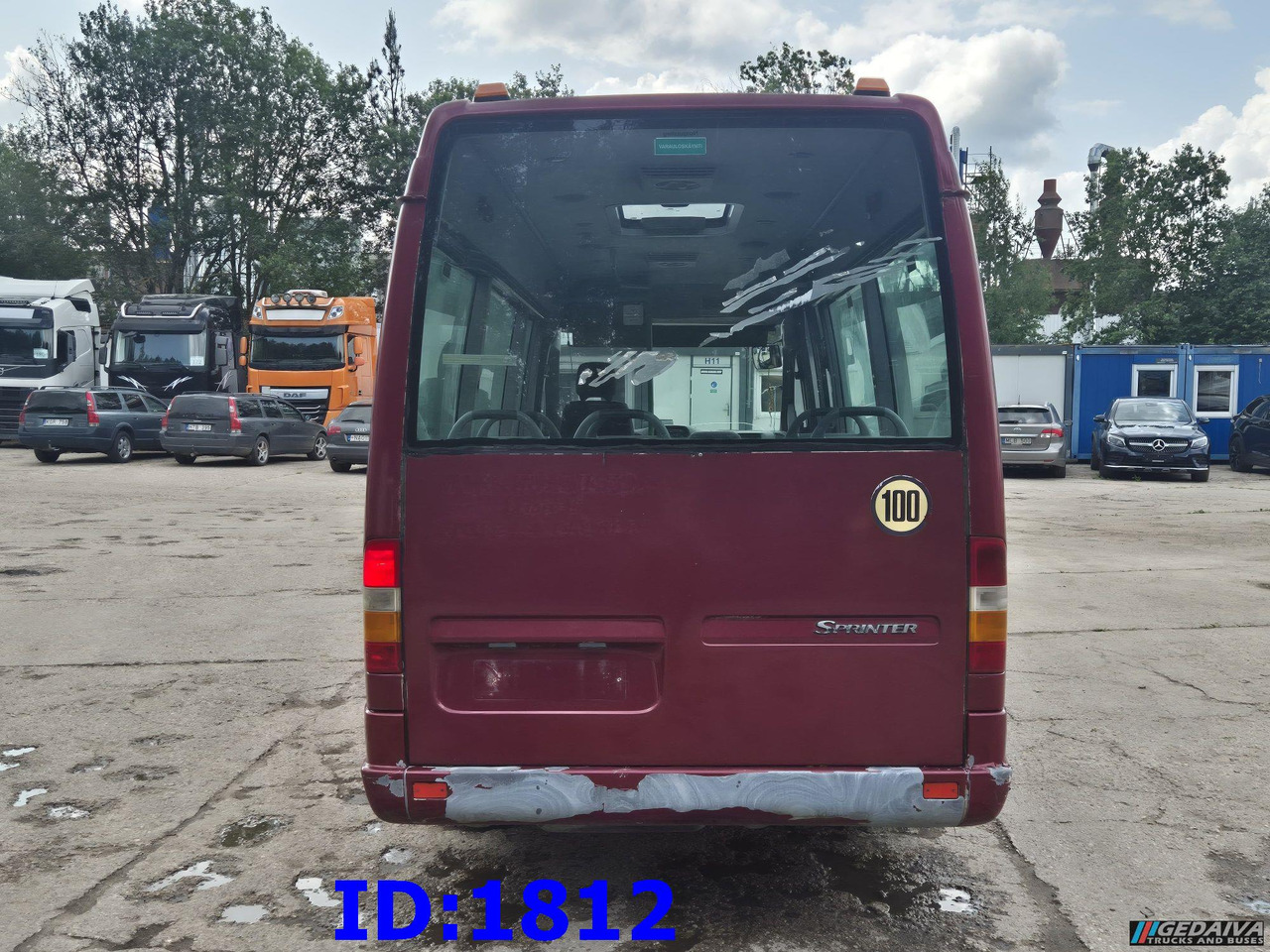 MERCEDES-BENZ Sprinter 413 - 17 Place - Minibus, Furgão de passageiros: foto 4 MERCEDES-BENZ Sprinter 413 - 17 Place - Minibus, Furgão de passageiros: foto 4