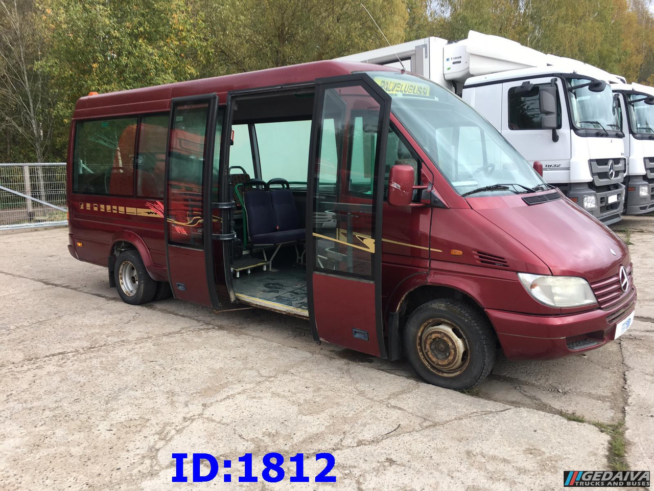 MERCEDES-BENZ Sprinter 413 - 17 Place - Minibus, Furgão de passageiros: foto 1 MERCEDES-BENZ Sprinter 413 - 17 Place - Minibus, Furgão de passageiros: foto 1