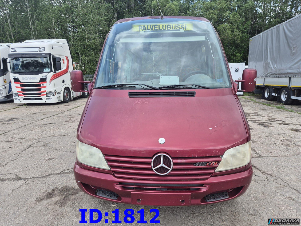 MERCEDES-BENZ Sprinter 413 - 17 Place - Minibus, Furgão de passageiros: foto 2 MERCEDES-BENZ Sprinter 413 - 17 Place - Minibus, Furgão de passageiros: foto 2