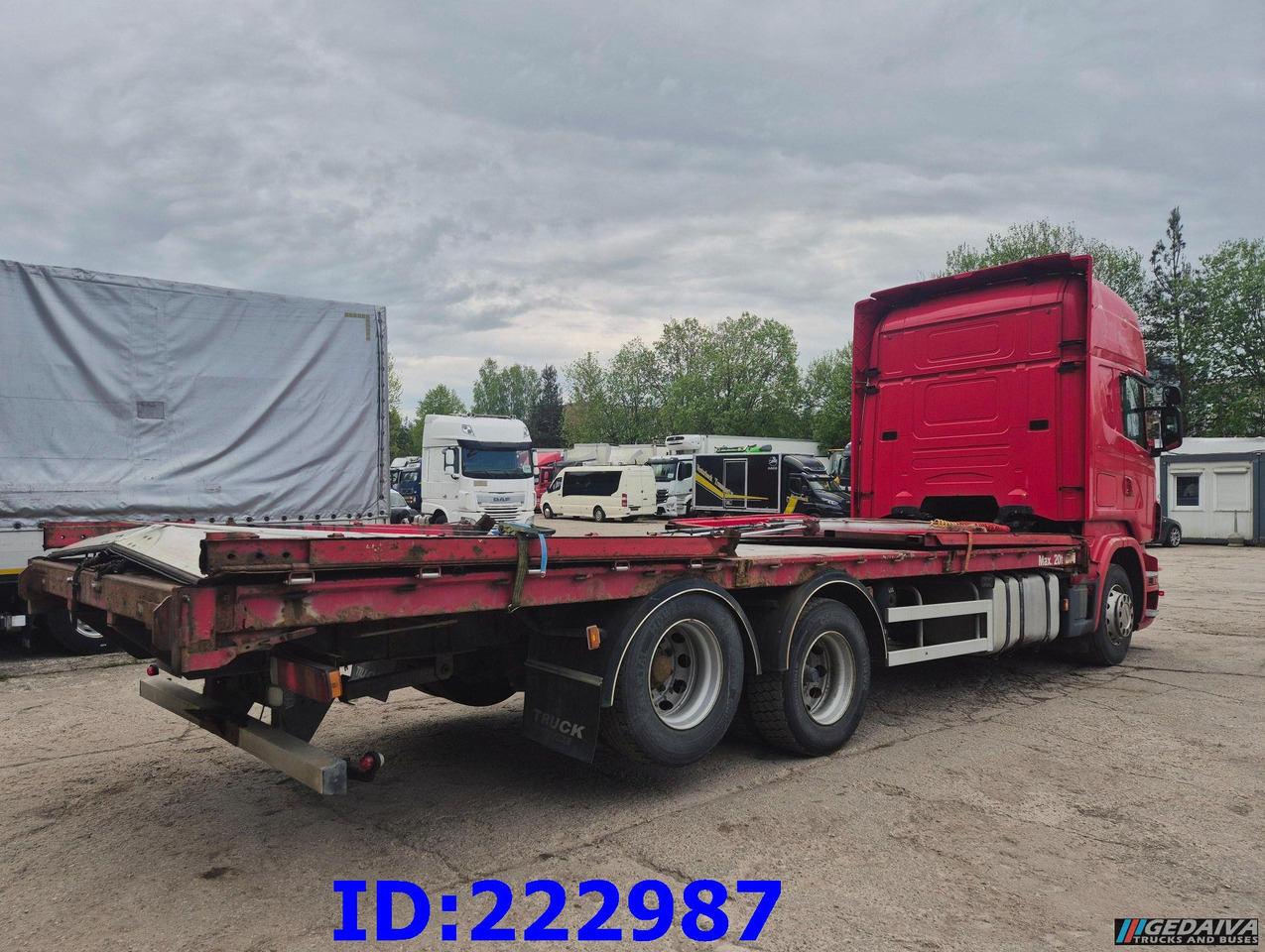 SCANIA R470 6x2 10tyre Manual - Camião de caixa aberta/ Plataforma: foto 5 SCANIA R470 6x2 10tyre Manual - Camião de caixa aberta/ Plataforma: foto 5