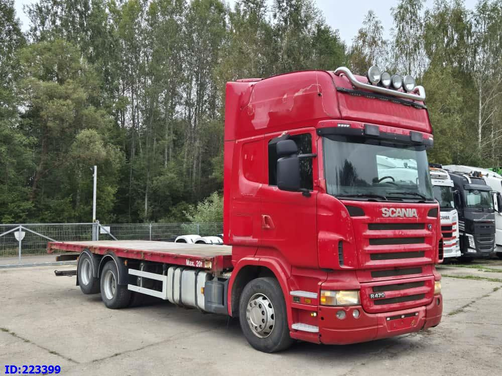 SCANIA R470 6x2 10tyre Manual - Camião de caixa aberta/ Plataforma: foto 4 SCANIA R470 6x2 10tyre Manual - Camião de caixa aberta/ Plataforma: foto 4