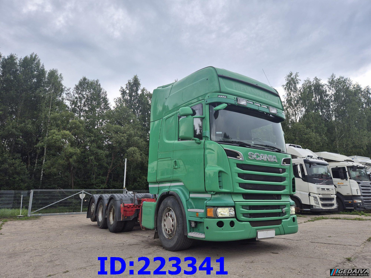 SCANIA R620 - 8x4 - Steering axle - Retarder - Camião chassi: foto 4 SCANIA R620 - 8x4 - Steering axle - Retarder - Camião chassi: foto 4