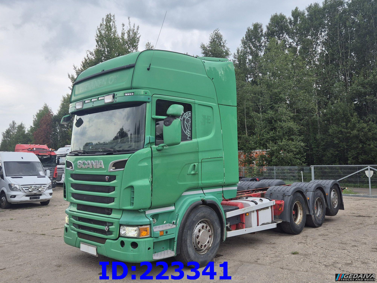 SCANIA R620 - 8x4 - Steering axle - Retarder - Camião chassi: foto 1 SCANIA R620 - 8x4 - Steering axle - Retarder - Camião chassi: foto 1
