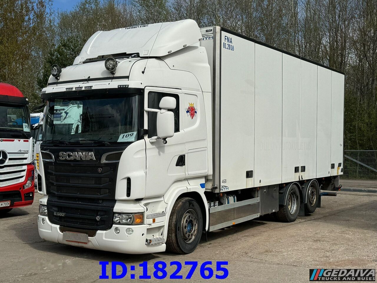 Camião frigorífico Scania R560 6x2 Manual Euro5: foto 1