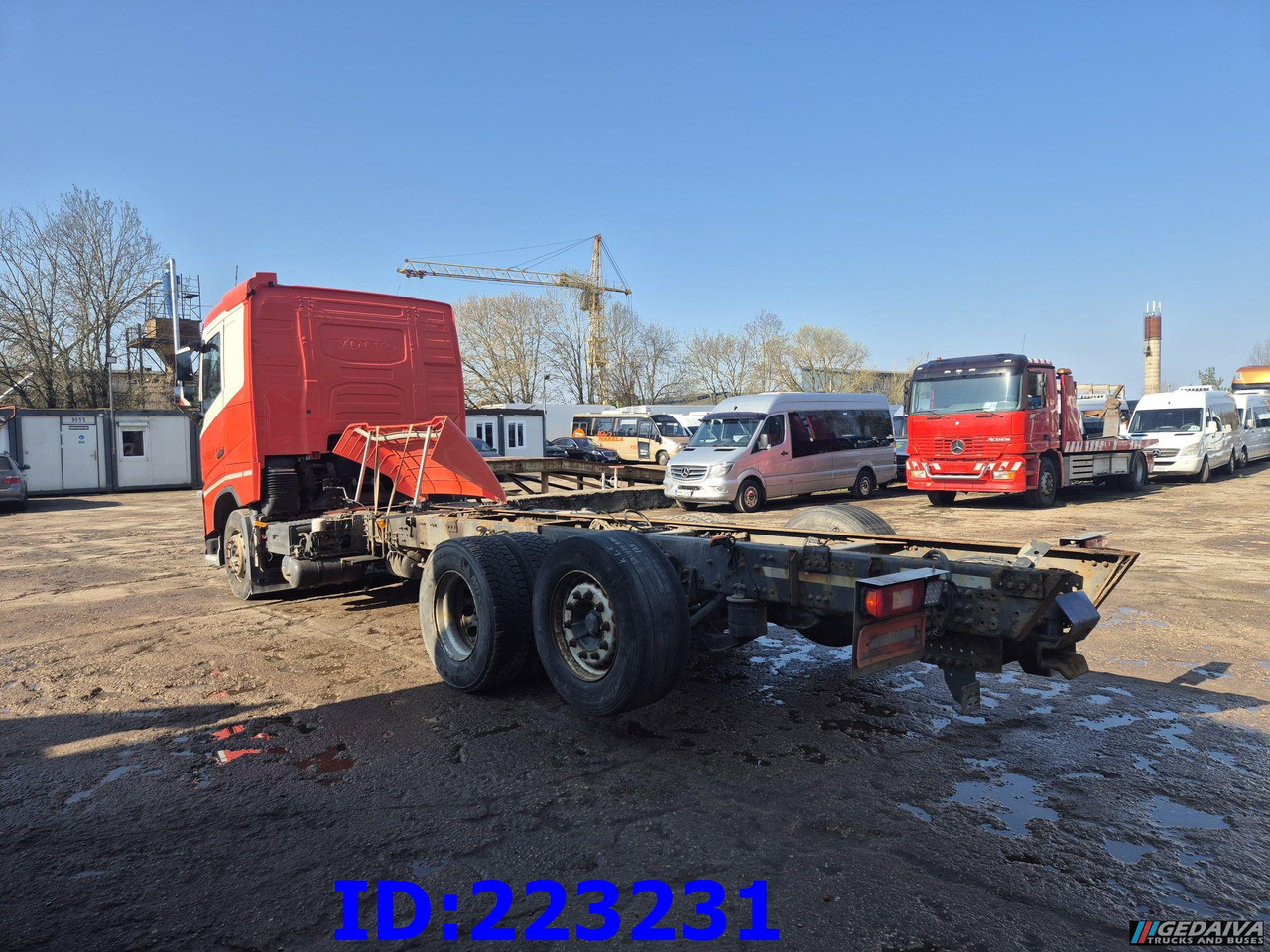 VOLVO FH13 540HP 6X2 Euro6 - Camião chassi: foto 5 VOLVO FH13 540HP 6X2 Euro6 - Camião chassi: foto 5