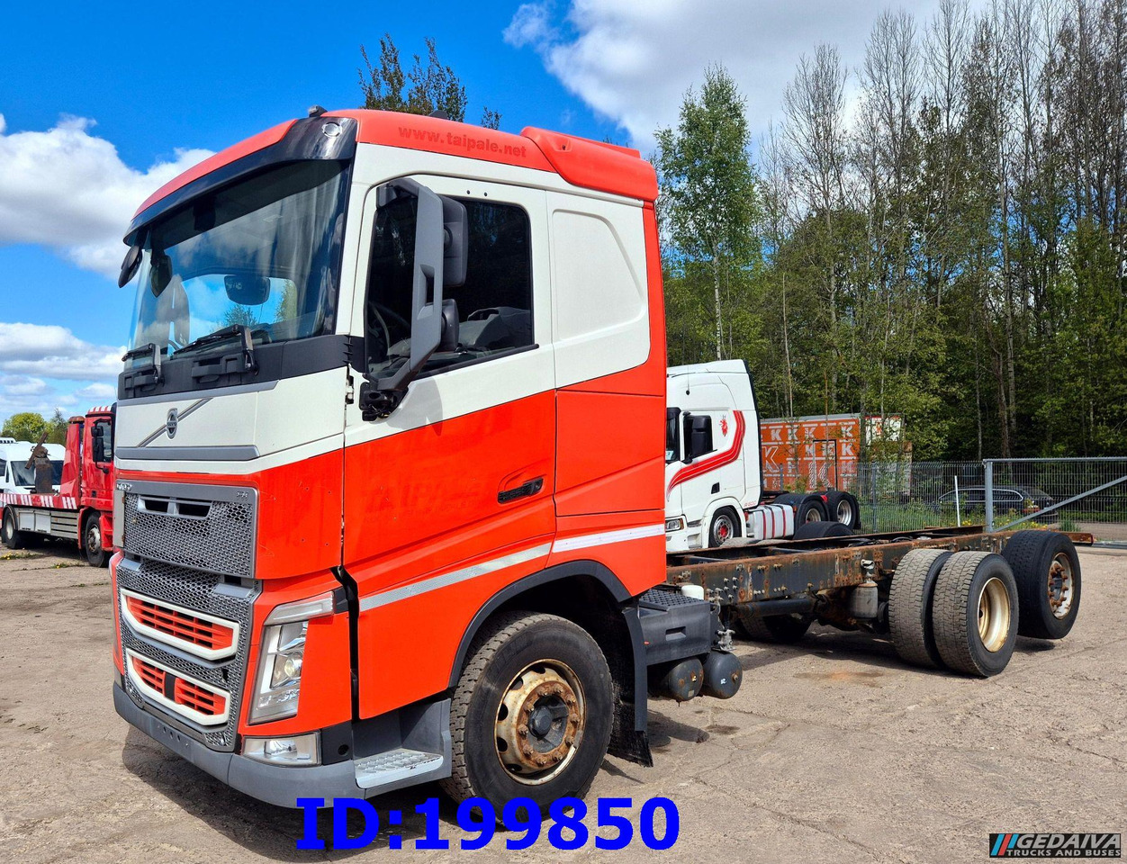 VOLVO FH13 540HP 6x2 Euro6 - Camião chassi: foto 1 VOLVO FH13 540HP 6x2 Euro6 - Camião chassi: foto 1