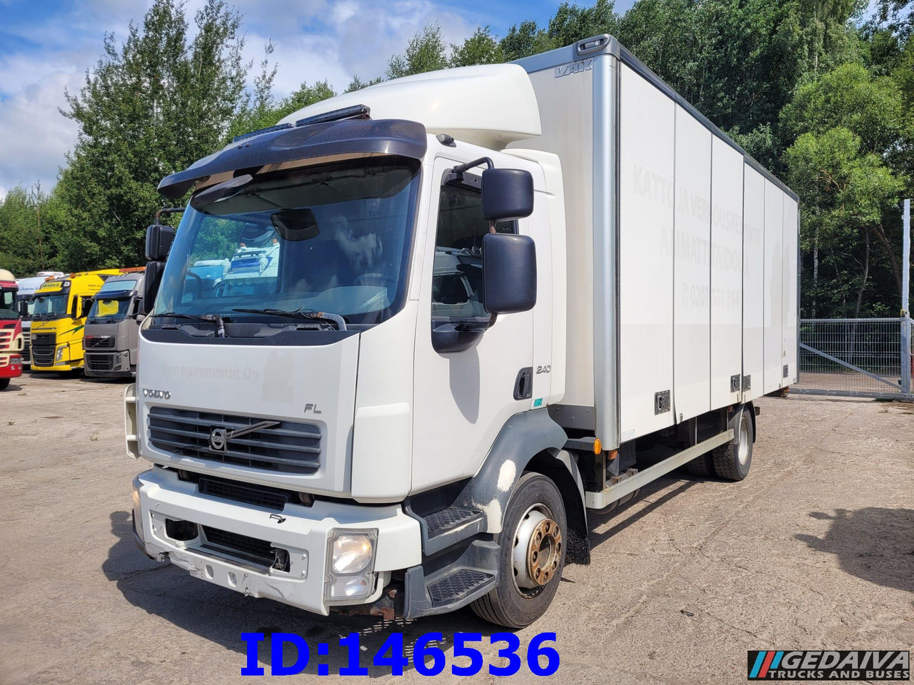 VOLVO FL 240HP - 4x2 - Manual - Euro5 - Camião furgão: foto 1 VOLVO FL 240HP - 4x2 - Manual - Euro5 - Camião furgão: foto 1