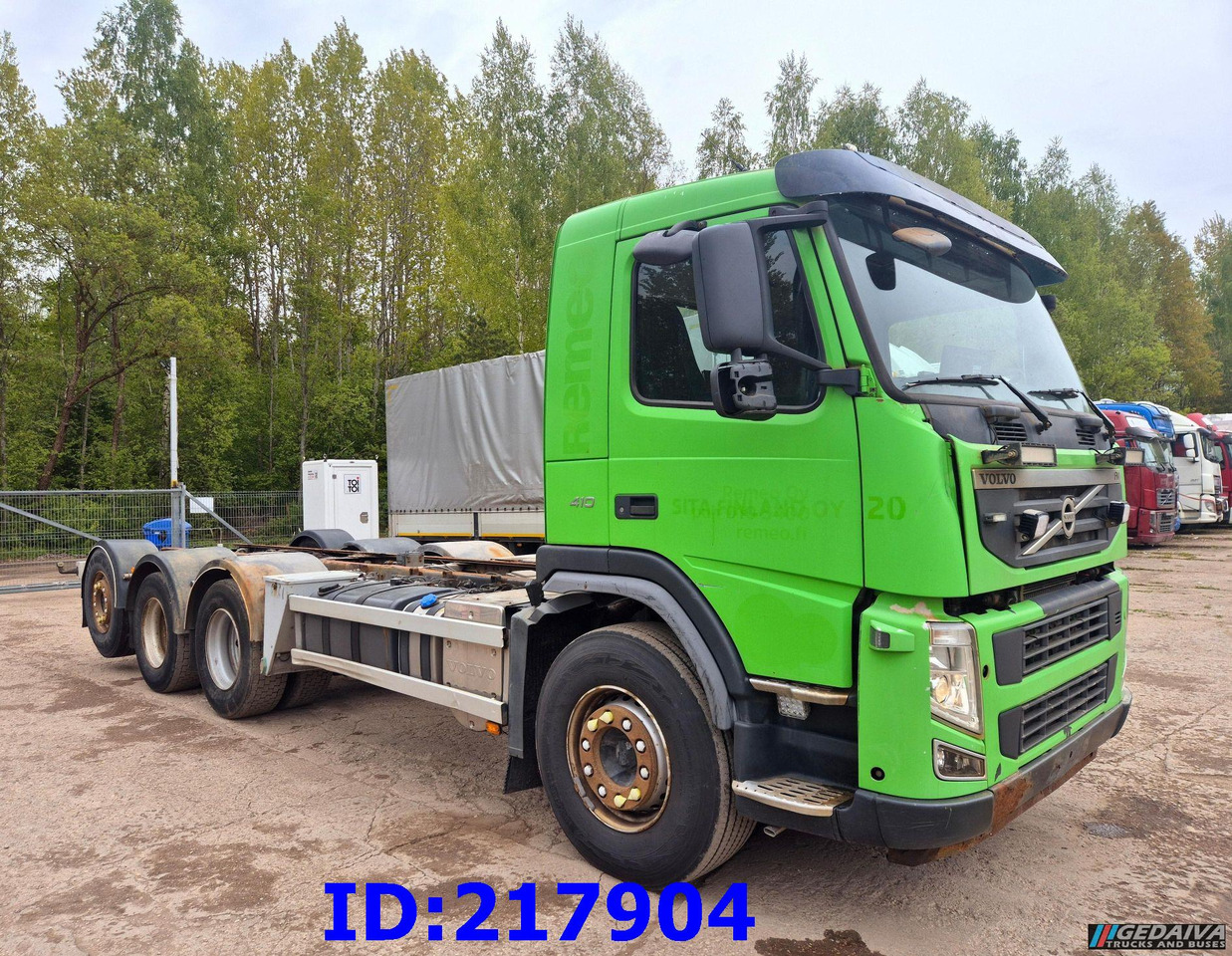 VOLVO FM 410HP 8x4 (Steering axle) - Camião chassi: foto 4 VOLVO FM 410HP 8x4 (Steering axle) - Camião chassi: foto 4