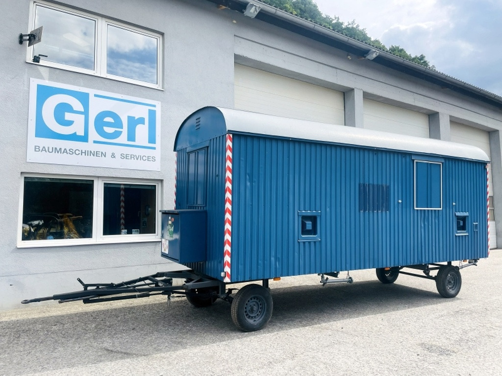 Diverses WEIRO BM-C23 BAUWAGEN (4070) - Casa contentor, Reboque: foto 1 Diverses WEIRO BM-C23 BAUWAGEN (4070) - Casa contentor, Reboque: foto 1