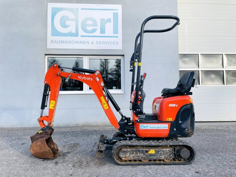 Mini escavadeira Kubota K008-3 (3727): foto 9