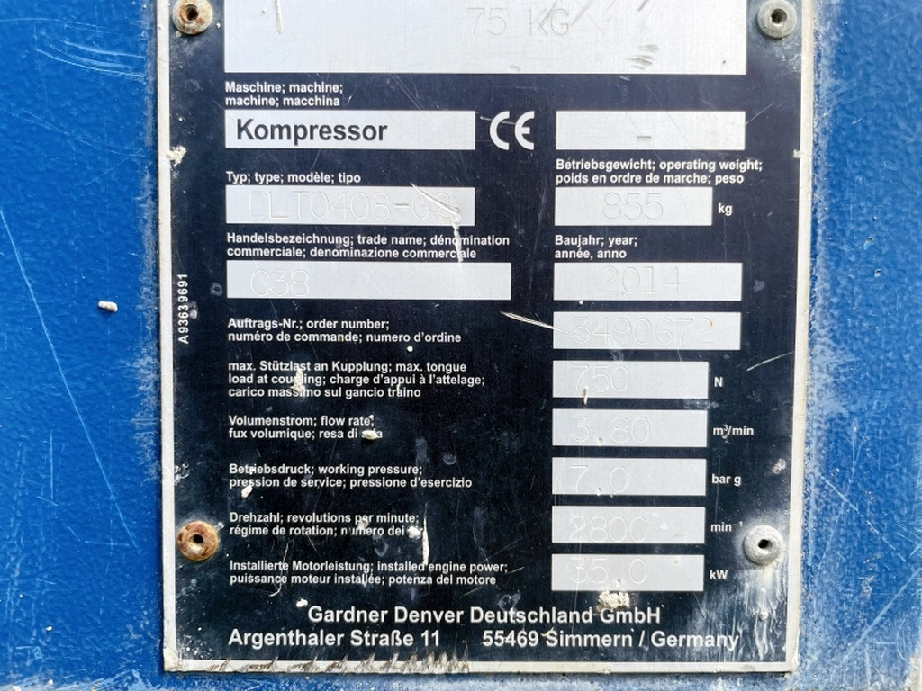 Vergleich C38 (3988) - Compressor de ar: foto 4 Vergleich C38 (3988) - Compressor de ar: foto 4