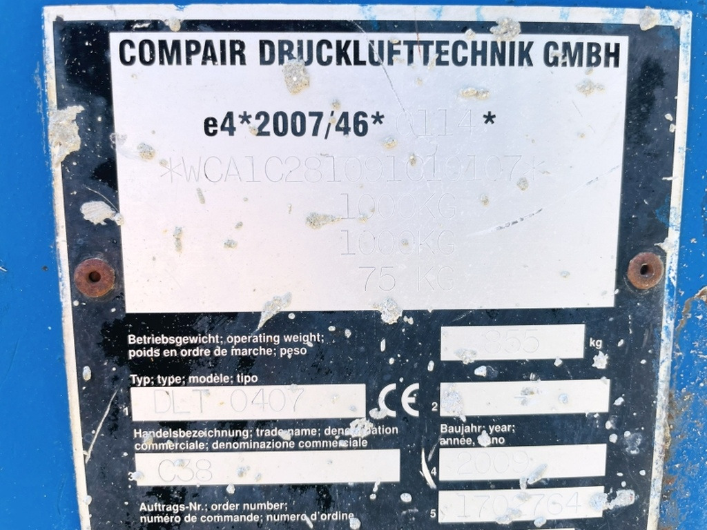 Vergleich C38 (4041) - Compressor de ar: foto 3 Vergleich C38 (4041) - Compressor de ar: foto 3