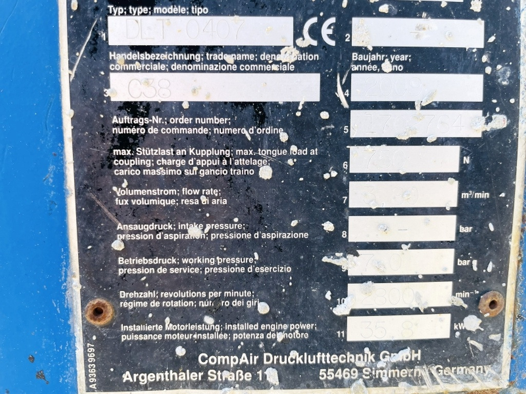 Vergleich C38 (4041) - Compressor de ar: foto 4 Vergleich C38 (4041) - Compressor de ar: foto 4