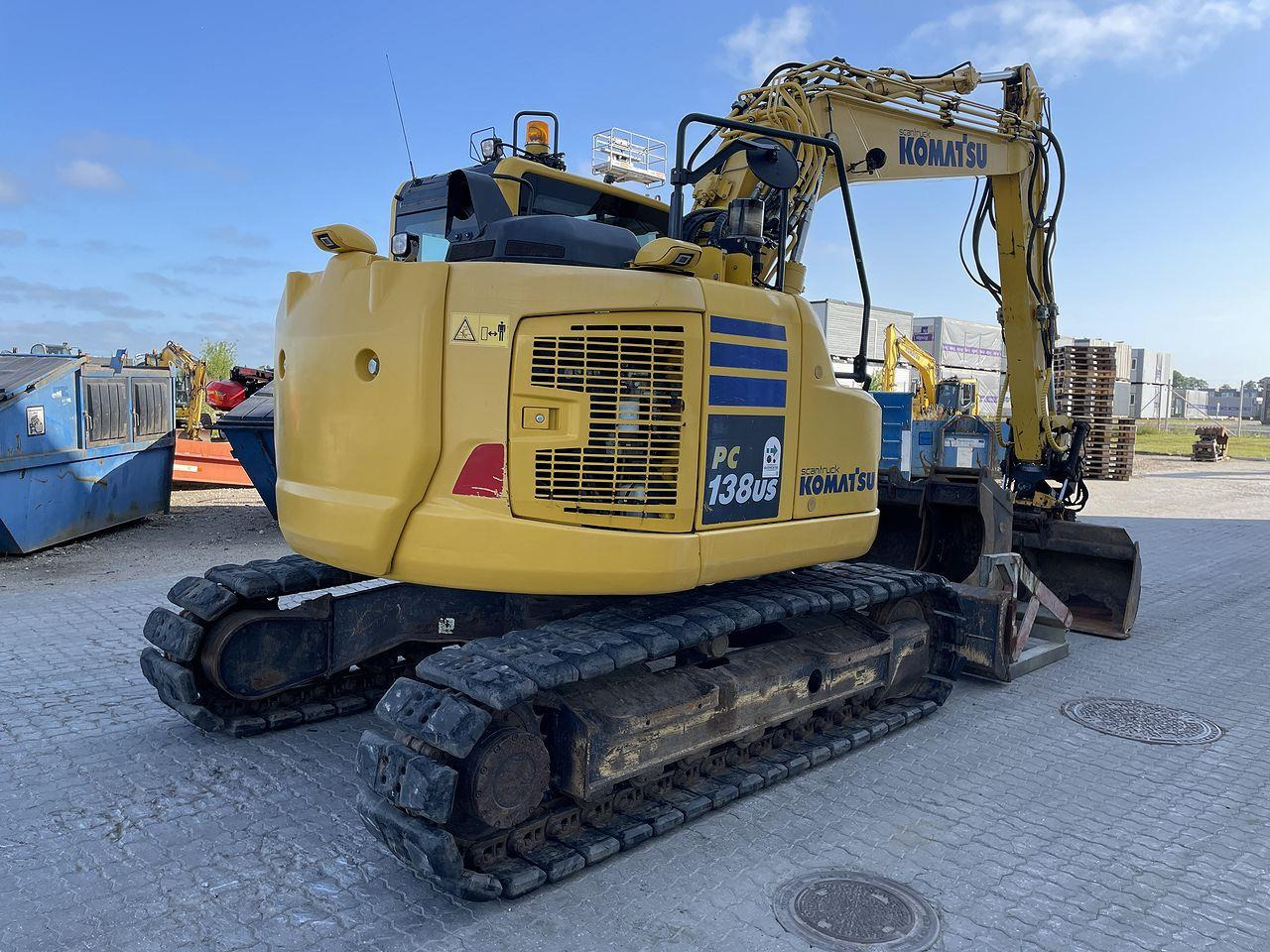 Komatsu PC138US-11 - Escavadora de rastos: foto 4 Komatsu PC138US-11 - Escavadora de rastos: foto 4