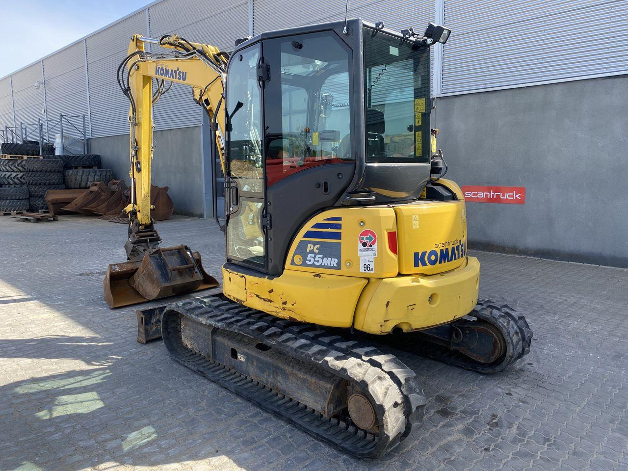 Komatsu PC55MR-5 - Mini escavadeira: foto 2 Komatsu PC55MR-5 - Mini escavadeira: foto 2