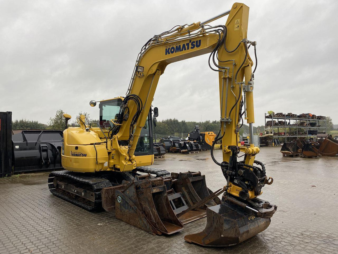 Komatsu PC88MR-10 - Mini escavadeira: foto 5 Komatsu PC88MR-10 - Mini escavadeira: foto 5