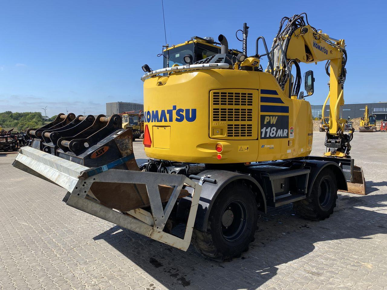 Komatsu PW118MR-11 - Escavadeira de rodas: foto 4 Komatsu PW118MR-11 - Escavadeira de rodas: foto 4