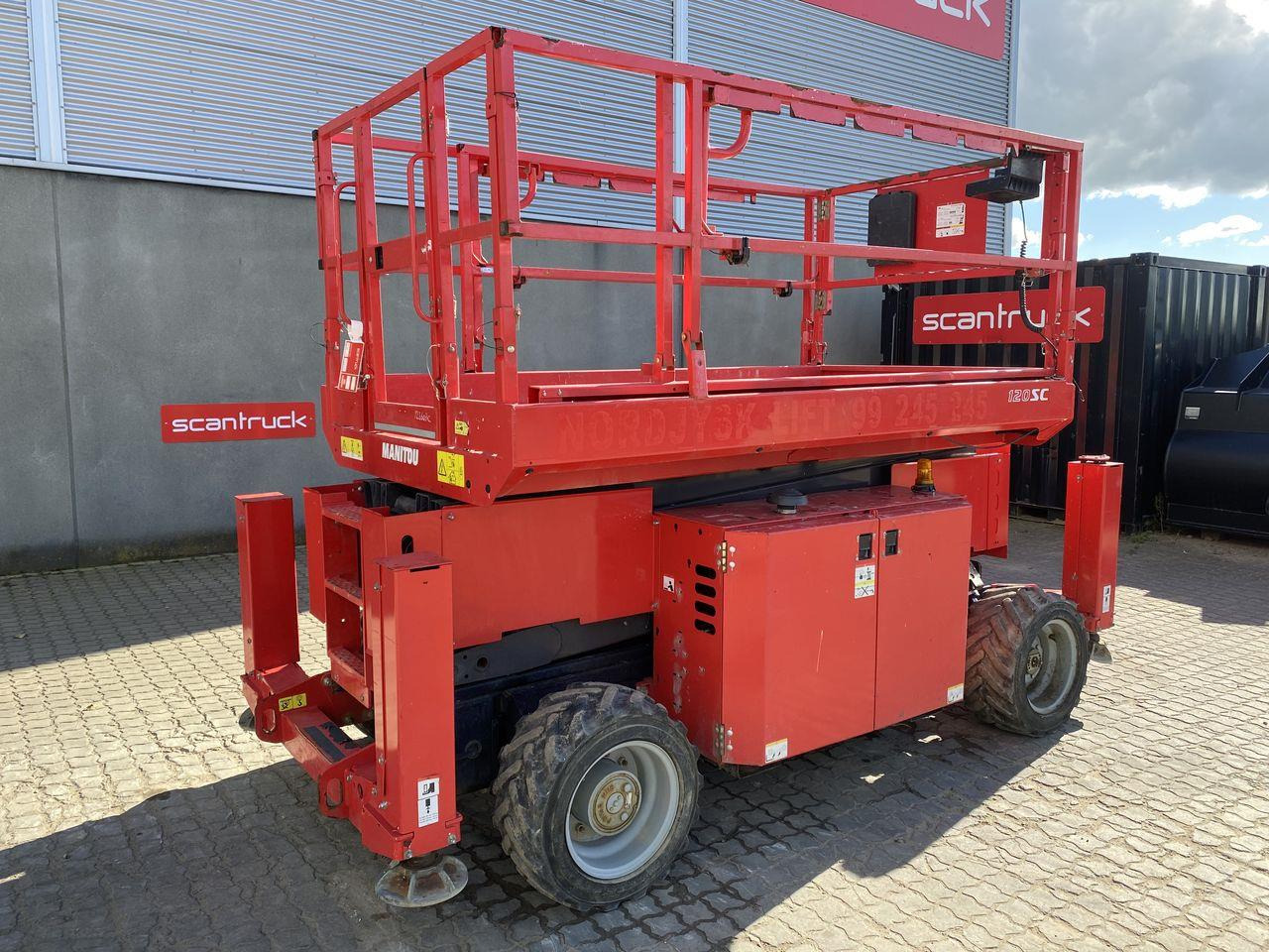 Manitou 120SC - Plataforma de Tijera/ Plataforma de tesoura: foto 1 Manitou 120SC - Plataforma de Tijera/ Plataforma de tesoura: foto 1
