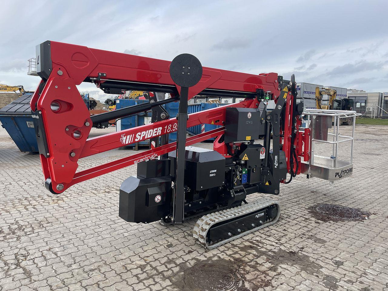 Platform Basket Spider 18.95 E - Lithium - Plataforma aranha: foto 4 Platform Basket Spider 18.95 E - Lithium - Plataforma aranha: foto 4