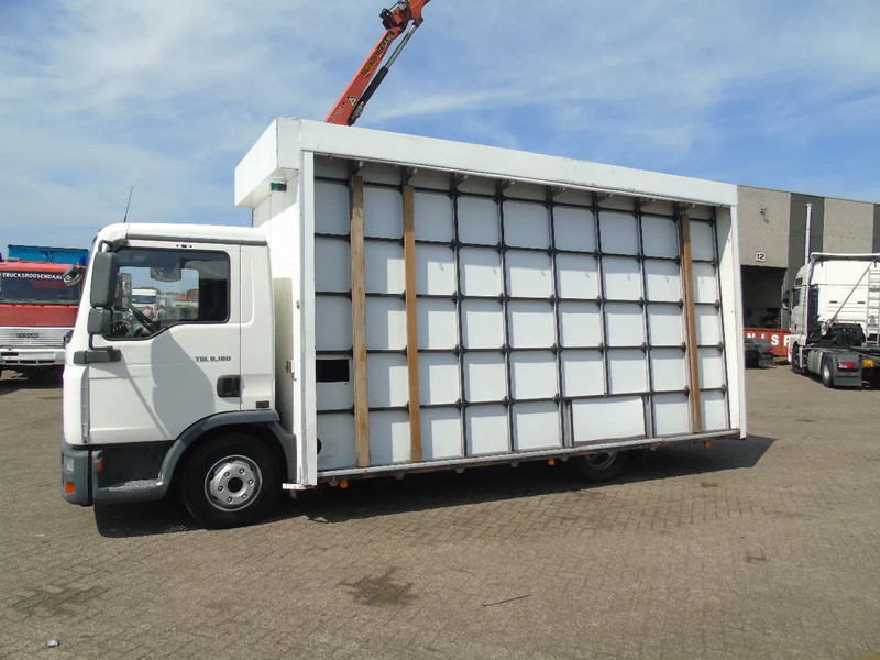 MAN TGL 8.180 + PALFINGER + GLASS TRUCK + MANUAL - Camião, Camião grua: foto 3 MAN TGL 8.180 + PALFINGER + GLASS TRUCK + MANUAL - Camião, Camião grua: foto 3