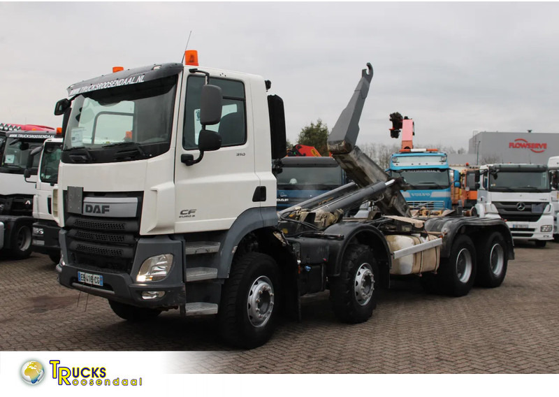 DAF CF 510 + 8X4 + SPRING SUSPENSION + MANUAL + EURO 6 - Camião polibenne: foto 1 DAF CF 510 + 8X4 + SPRING SUSPENSION + MANUAL + EURO 6 - Camião polibenne: foto 1