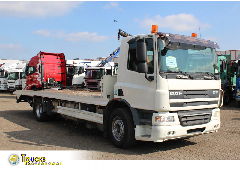 DAF CF 75.310 + HYDROLIC PLATFORM + EURO 5 + REMOTE + MANUAL - Camião transporte de veículos: foto 1 DAF CF 75.310 + HYDROLIC PLATFORM + EURO 5 + REMOTE + MANUAL - Camião transporte de veículos: foto 1