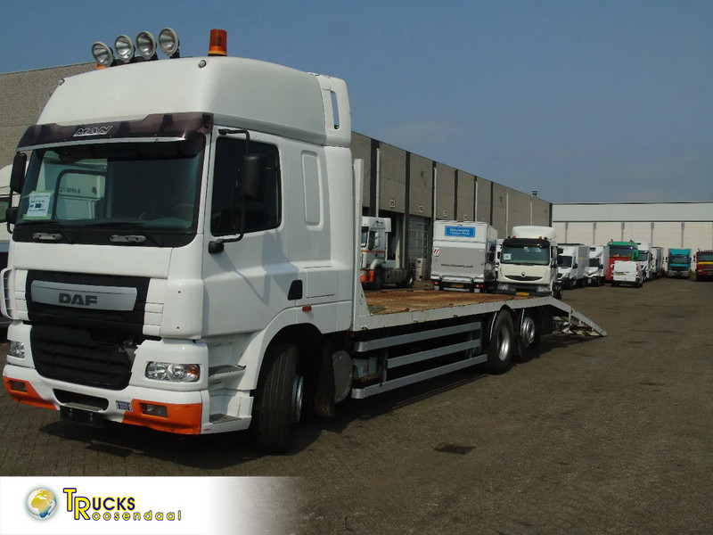 DAF CF 85.430 + RAMPS HYDRO + 6x2 - Camião transporte de veículos: foto 1 DAF CF 85.430 + RAMPS HYDRO + 6x2 - Camião transporte de veículos: foto 1