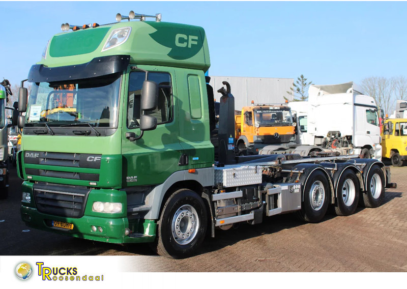 DAF CF 85.460 8X4 + 30 TON VDL hook + euro 5 - Camião polibenne: foto 1 DAF CF 85.460 8X4 + 30 TON VDL hook + euro 5 - Camião polibenne: foto 1