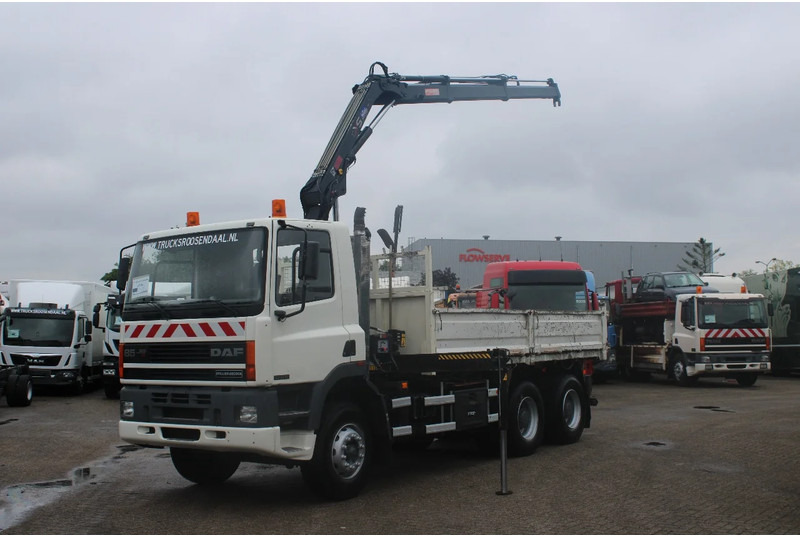 DAF CF 85 Kipper 6x4 + SPRING + EURO 1 + HIAB 099 + Manuel + BE apk 09-2024 - Camião grua: foto 2 DAF CF 85 Kipper 6x4 + SPRING + EURO 1 + HIAB 099 + Manuel + BE apk 09-2024 - Camião grua: foto 2