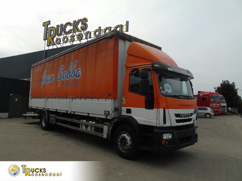 Iveco Eurocargo 190EL28 + LIFT + EURO 5 - Camião de lona: foto 1 Iveco Eurocargo 190EL28 + LIFT + EURO 5 - Camião de lona: foto 1