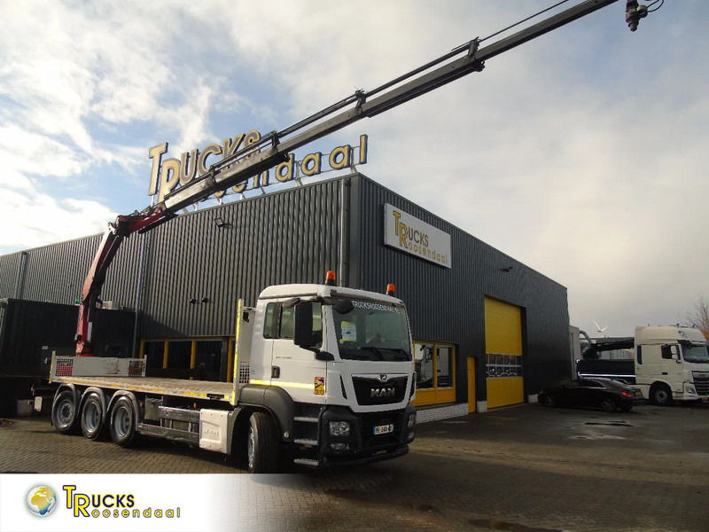 MAN TGS 35.460 + 8X4 TRIDEM + PALFINGER 23001EH + EURO 6 + REMOTE - Camião grua: foto 1 MAN TGS 35.460 + 8X4 TRIDEM + PALFINGER 23001EH + EURO 6 + REMOTE - Camião grua: foto 1