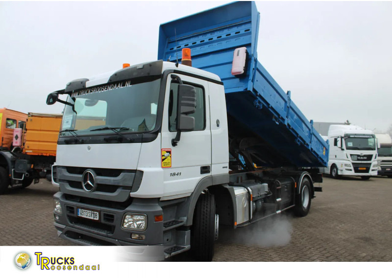 Mercedes-Benz Actros 1941 + TIPPER + spring - Camião basculante: foto 1 Mercedes-Benz Actros 1941 + TIPPER + spring - Camião basculante: foto 1