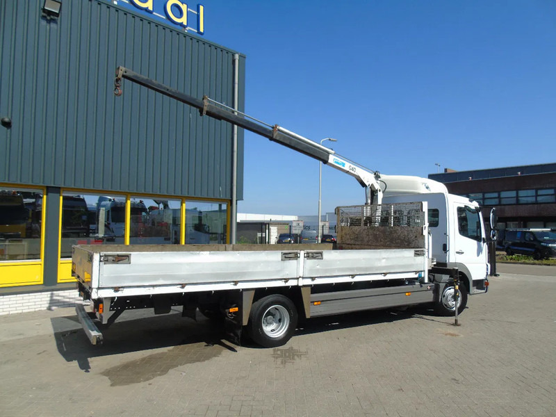 Mercedes-Benz Atego 816 + 4ton crane + NICE TRUCK - Camião de caixa aberta/ Plataforma, Camião grua: foto 3 Mercedes-Benz Atego 816 + 4ton crane + NICE TRUCK - Camião de caixa aberta/ Plataforma, Camião grua: foto 3