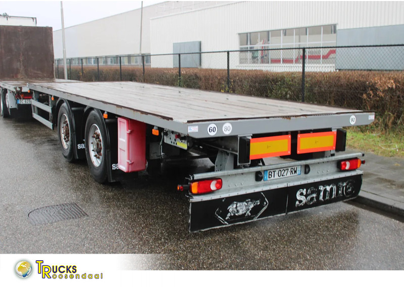Samro 2 axle - Reboque plataforma/ Caixa aberta: foto 1 Samro 2 axle - Reboque plataforma/ Caixa aberta: foto 1