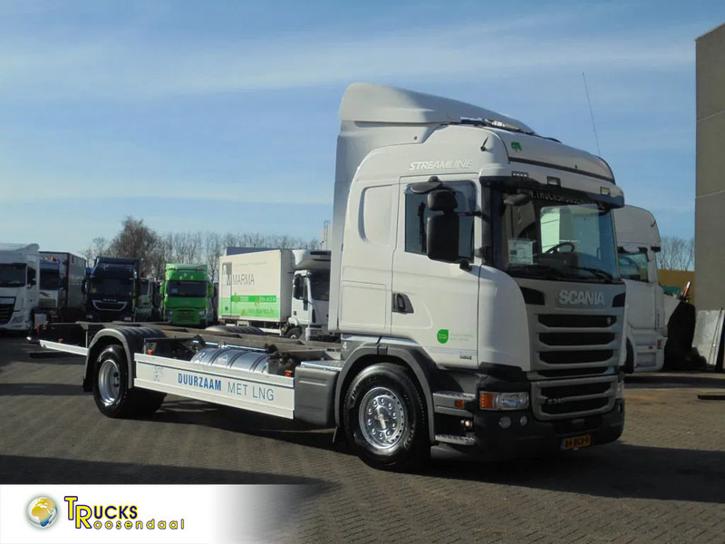 Scania G 340 + Euro 6 + LNG + Manual+BDF - Camião chassi: foto 1 Scania G 340 + Euro 6 + LNG + Manual+BDF - Camião chassi: foto 1
