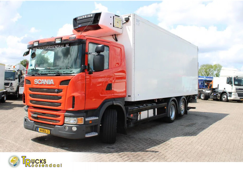 Scania G 440 + 6x2 + carrier + euro 5 + lift - Camião frigorífico: foto 1 Scania G 440 + 6x2 + carrier + euro 5 + lift - Camião frigorífico: foto 1