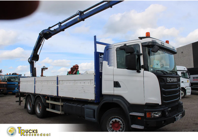 Scania G440 hiab 166-4 hipro + 6x4 + manual - Camião grua: foto 1 Scania G440 hiab 166-4 hipro + 6x4 + manual - Camião grua: foto 1