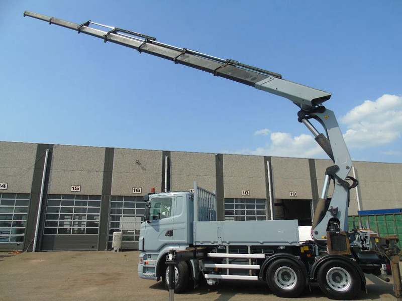 Scania R reserved 420 + PALFINGER 72002 + 7 EXTENTIONS + 6X4 + REMOTE - Camião grua: foto 2 Scania R reserved 420 + PALFINGER 72002 + 7 EXTENTIONS + 6X4 + REMOTE - Camião grua: foto 2