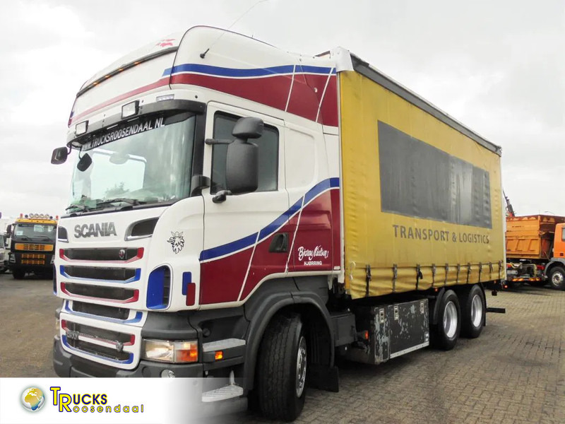 Scania R500 V8 + Euro 5 + Retarder + Lift + 6x2 - Camião de lona: foto 1 Scania R500 V8 + Euro 5 + Retarder + Lift + 6x2 - Camião de lona: foto 1