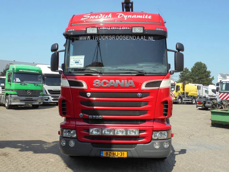 Scania R730 V8 + Euro 5 + Loglift 115Z + 6X4 + DISCOUNTED from 56.950,- !!! - Camião grua: foto 2 Scania R730 V8 + Euro 5 + Loglift 115Z + 6X4 + DISCOUNTED from 56.950,- !!! - Camião grua: foto 2