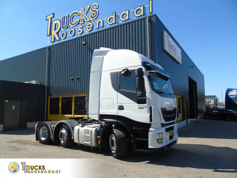 Iveco Stralis 480 + 6X2 + EURO 6 - Tractor: foto 1 Iveco Stralis 480 + 6X2 + EURO 6 - Tractor: foto 1