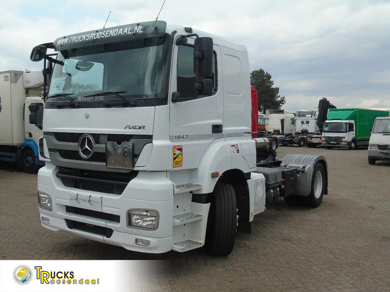 Mercedes-Benz Axor 1843 + RETARDER + EURO 5 EEV + PERFECT - Tractor: foto 1 Mercedes-Benz Axor 1843 + RETARDER + EURO 5 EEV + PERFECT - Tractor: foto 1