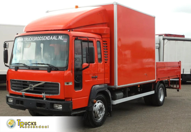 Volvo FL 220 + Manual + HMF 150 crane - Camião de caixa aberta/ Plataforma: foto 1 Volvo FL 220 + Manual + HMF 150 crane - Camião de caixa aberta/ Plataforma: foto 1