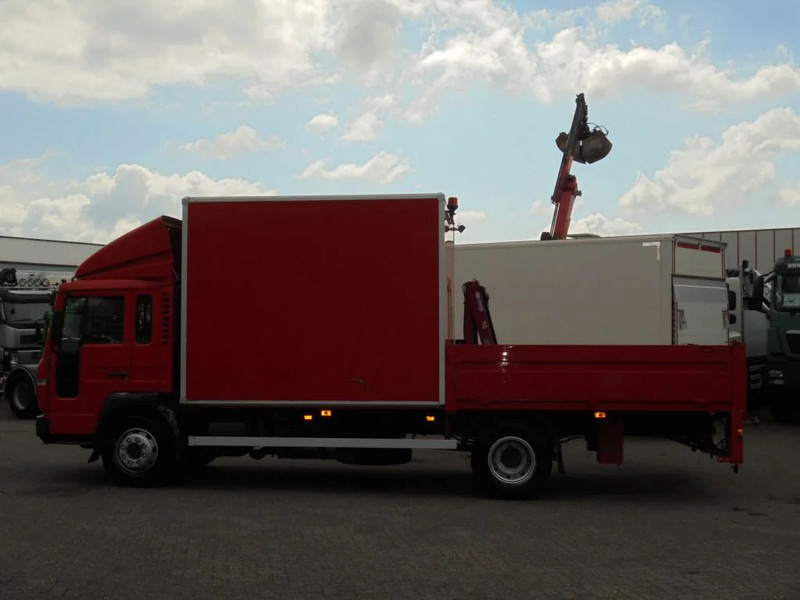 Camião de caixa aberta/ Plataforma Volvo FL 220 + Manual + HMF 150 crane: foto 10